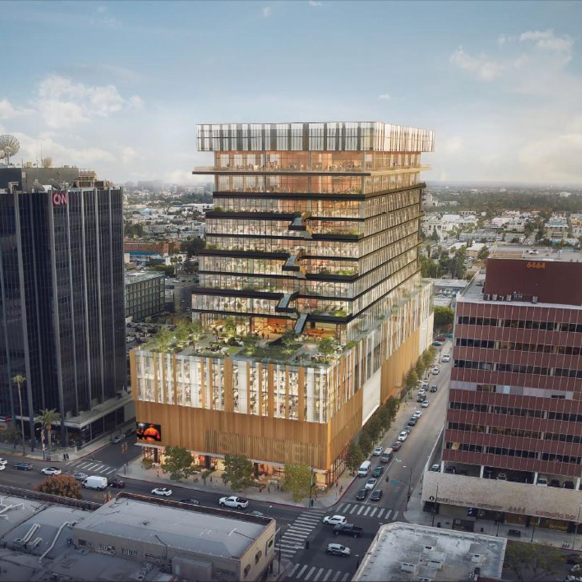 Design refresh for Hollywood's Sunset + Wilcox office complex
